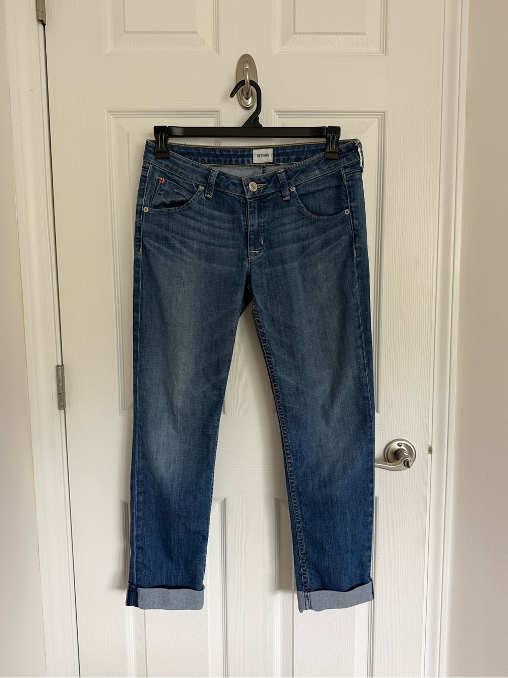 Hudson Jeans Women's Medium Blue Boyfriend Jeans